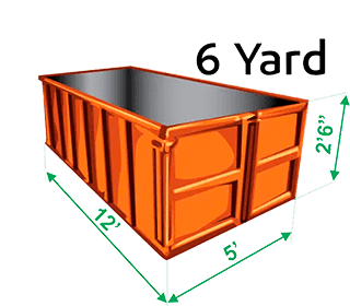 6 Yard Bin in GTA.