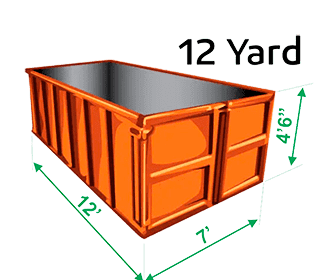Rent a 12 Yard Disposal Bin in Toronto.